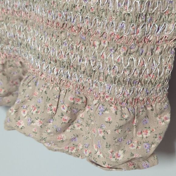 American Eagle Tan One Shoulder Tank - Picture 3 of 6